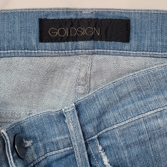 Goldsign Jeans Stardust Flare Y2K Denim - Picture 7 of 12